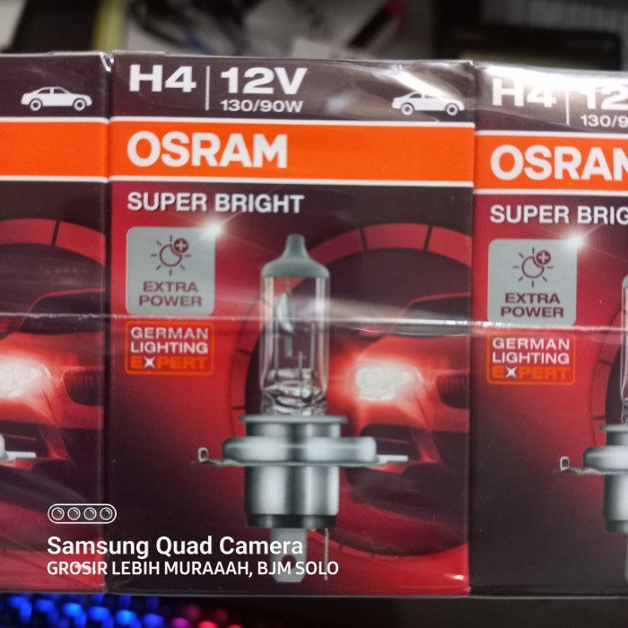 CHECK WHOLESALE: H4 12V 130/90W OSRAM P43T BULB