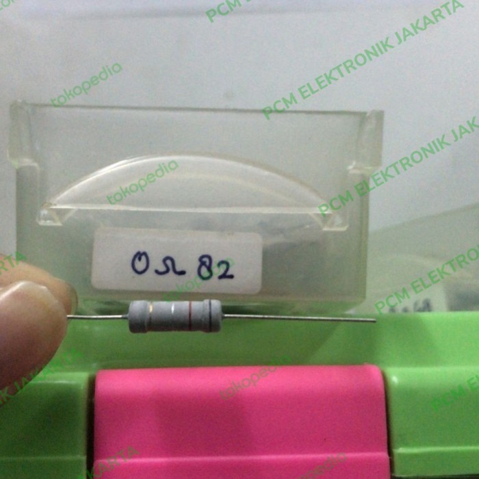 SB99 ตัวต้านทาน r 2 วัตต์ 2 วัตต์ 2 วัตต์ r2w 2 วัตต์ wat 0.82r 0.82 โอห์ม 0.82ohm 0r82