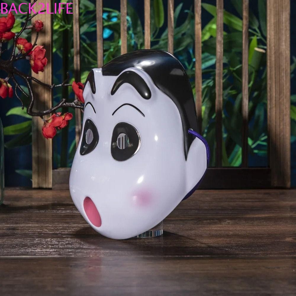 Back2life หน้ากากคอสเพลย์, หน้ากากเครยอนชินจังสวมหน้ากากฮาโลวีน, ตกแต่งวันหยุดเต็มหัว 3D ตลกแต่งตัวเครื่องแต่งกายเด็กของขวัญ