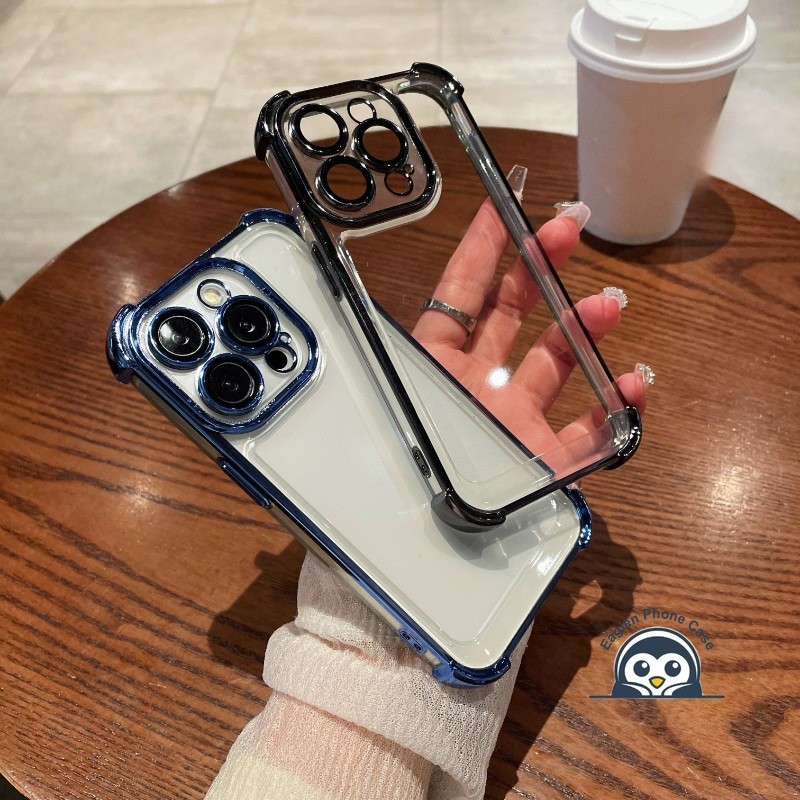 ใหม่ชุบกรอบปกหลังที่ชัดเจนสําหรับ Infinix Smart 8 7 5 Tecno GO 2024 10 ITEL A70 Motorola Moto G84 G5