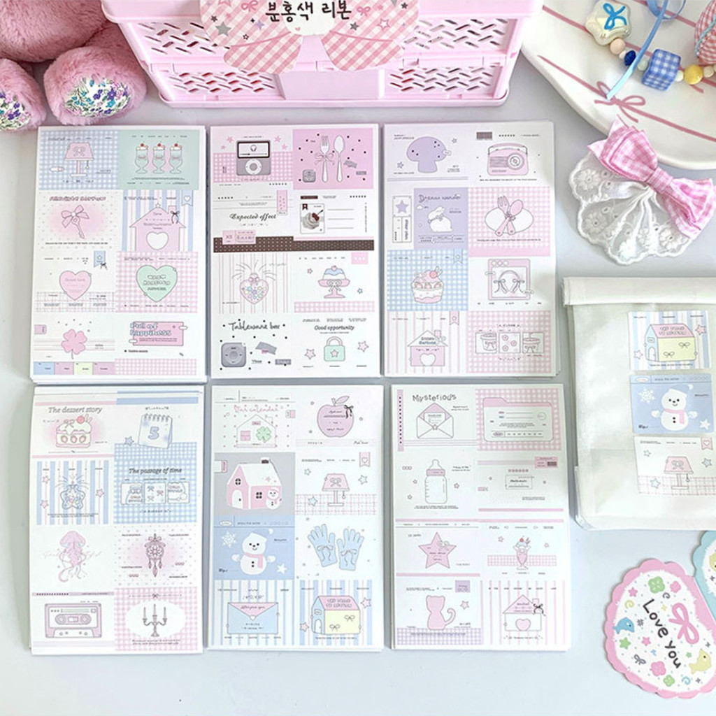 48 ชิ้น อิน สติกเกอร์สี่เหลี่ยมฉลากปิดผนึกสติกเกอร์ ทําเอง สมุดภาพของขวัญตกแต่ง