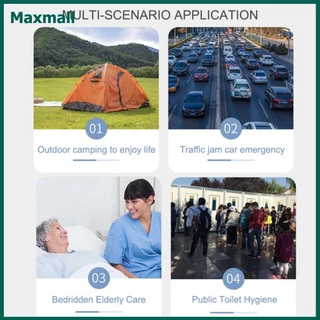 Maxmall 48 ชิ้น Poo Gel Rapid Poo ปัสสาวะผง Camping เจลห้องน้ําสําหรับฉุกเฉินกลางแจ้ง #F