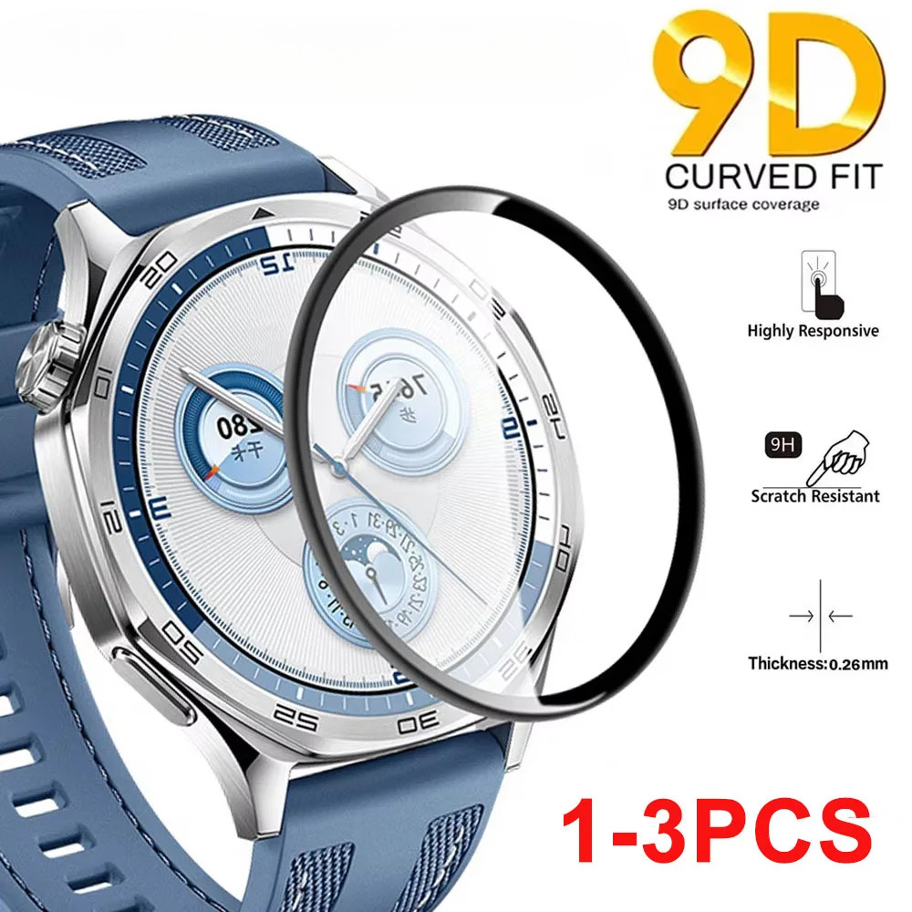 9D Full โค้งป้องกันฟิล์มสําหรับ Samsung Galaxy Watch Fit 7 6 5 4 3 Active 2 Ultra FE Classic Pro 47 