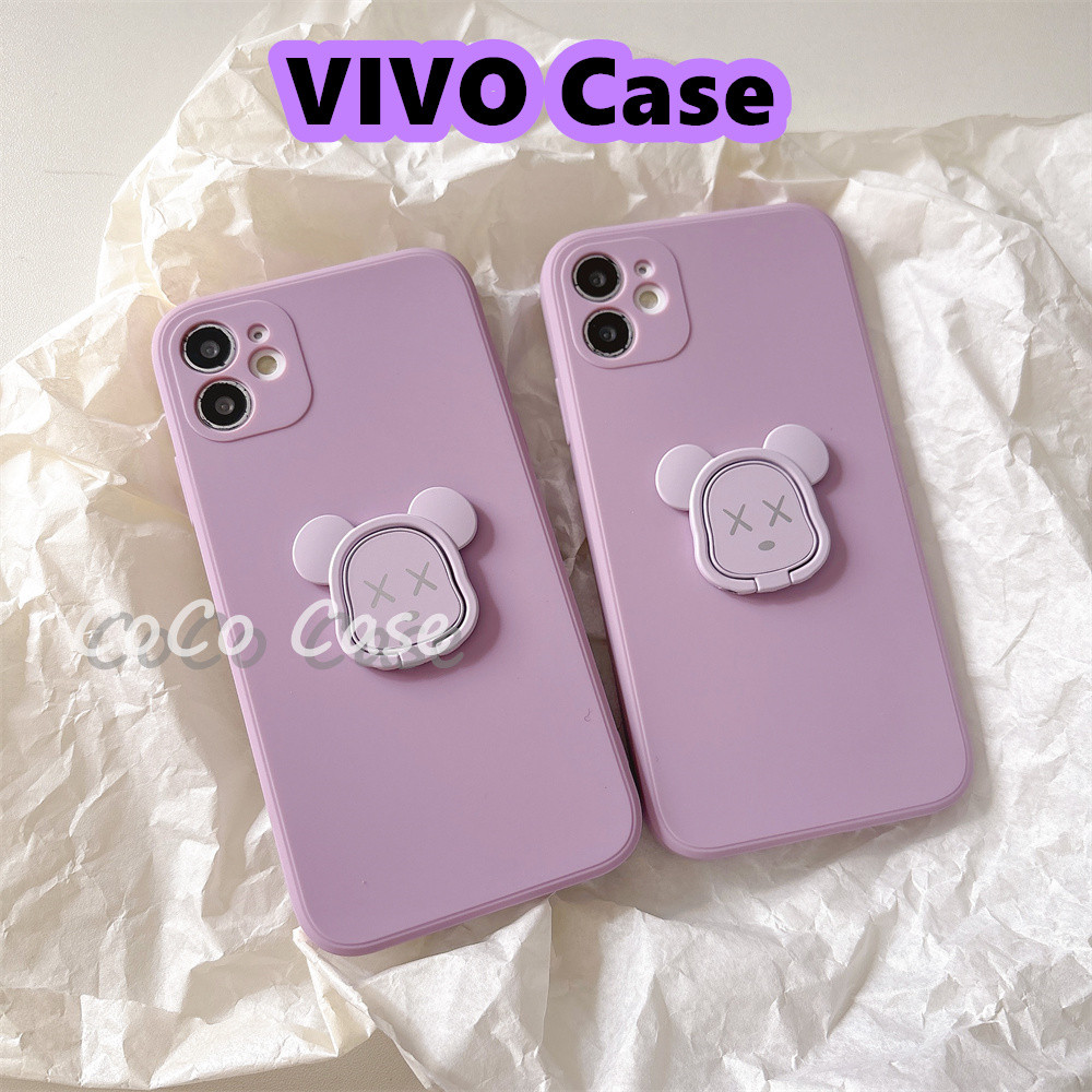 Case HomeFor VIVO Y55/66/70/71/72 Y76/77/78/89/90/91 Z1/3/5/6/10 เคสซิลิโคนคลุมทั้งหมดเคสโทรศัพท์ปก 