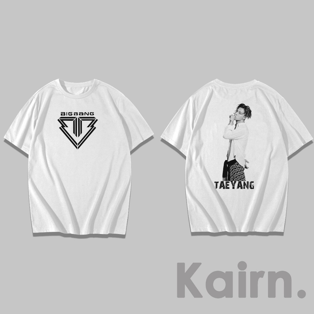 Kairon - เสื้อยืด Taeyang BIGBANG / แฟนๆ / เสื้อยืด Kpop / VIP BIGBANG