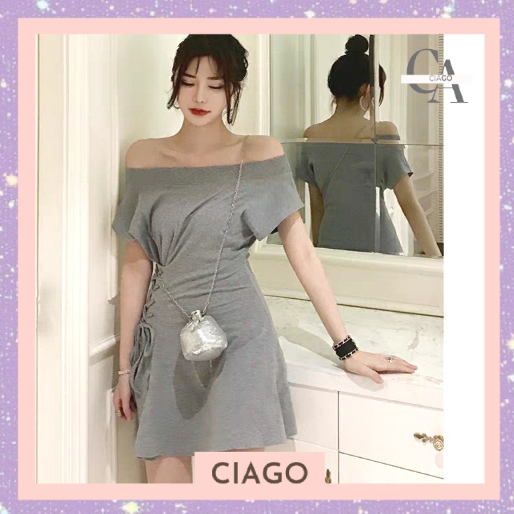 Ciago ชุดเดรสแฟชั่นสําหรับผู้หญิงสไตล์เกาหลี bkk9922
