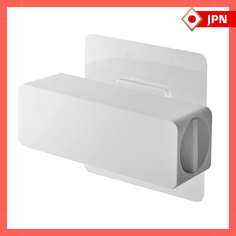 Yamazaki Film Hook Toothpaste Tube Holder White Approximately W9XD3.5XH3.5cm Tower - Efficiently use