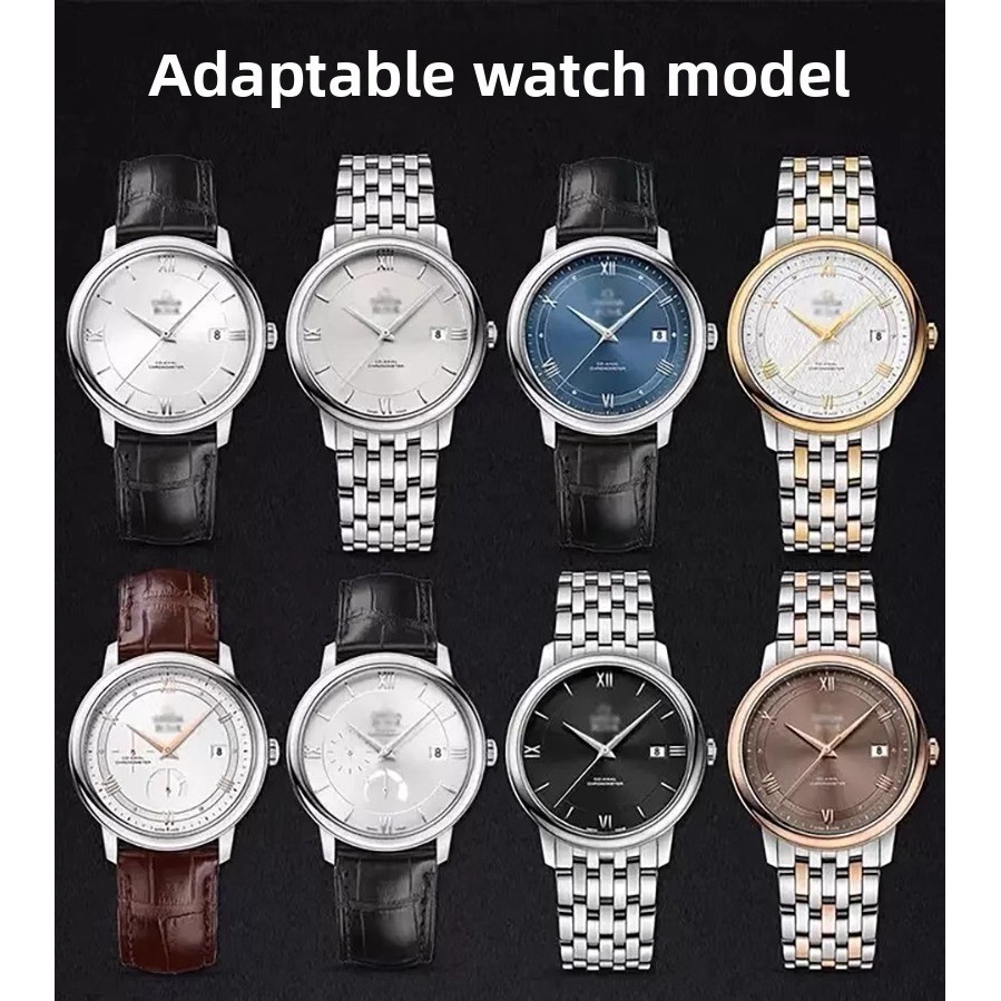 สายนาฬิกา Omega สแตนเลสสตีลแท้ - สำหรับเรือน De Ville, Seamaster และ Speedmaster (18mm/20mm/22mm) - รูปที่ 7