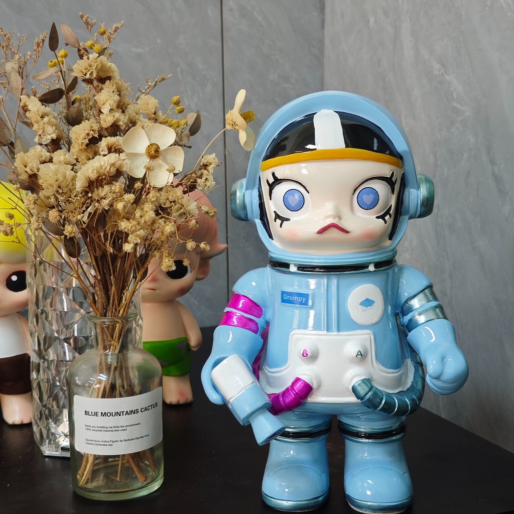 MEGA SPACE MOLLY+100%Bubble Figure Mart Trendy High-End Series Decorative Ornament ins Wind