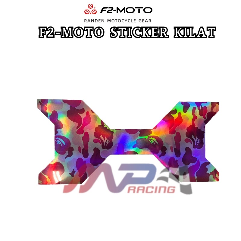 สติ๊กเกอร์ X 58L F2 Moto Top Box ABS