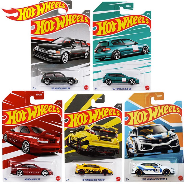 Hot Wheels Modern Classics GDG44 1:64 Die-Cast Car Series – Porsche, Lamborghini, Tesla & Honda Coll