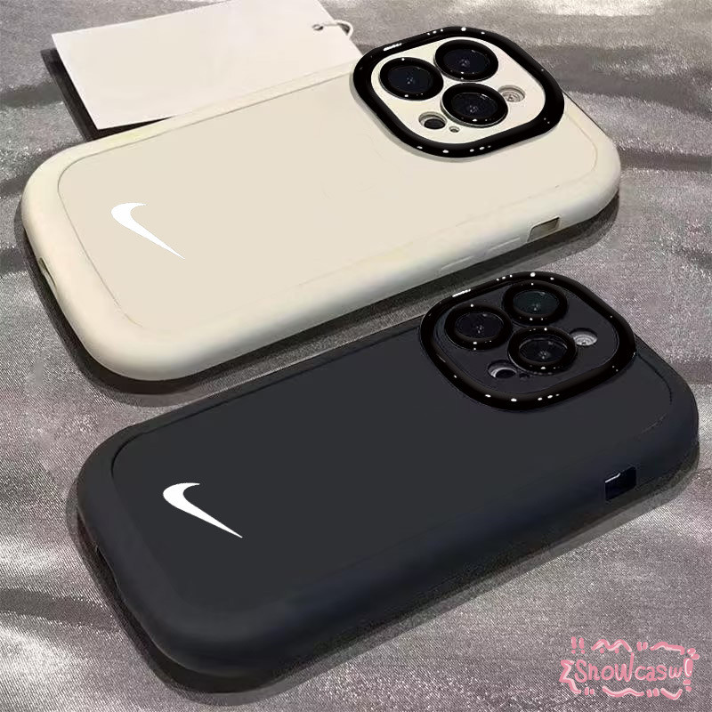 เคส VIVO Y21 Y20A Y12 Y17 Y21A Y15S Y20I Y21E Y12S Y20 Y15 Y02 Y02T Y11S Y91C Y35 ครีมพัฟแบรนด์เนมสุดเทรนดีฉลากเรียบง่าย