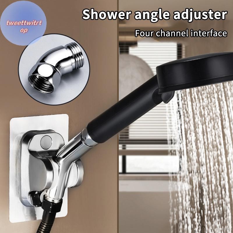 โดซูน ตัวปรับมุมฝักบัวข้อศอกอะแดปเตอร์การเชื่อมต่อห้องอาบน้ําส่วนขยายมุม 135° ข้อศอกมือฝักบัวด้านบนข้อศอกเชื่อมต่อ ไทย - รูปที่ 5