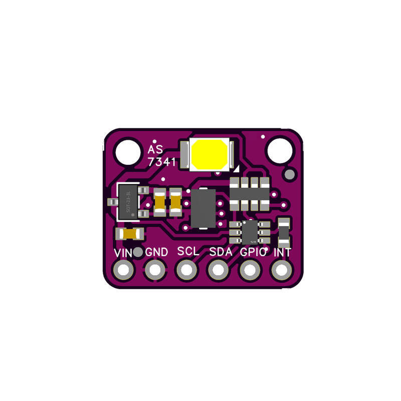 AS7262 AS7263 AS7341 AS7343 แสงที่มองเห็นได้ สีอินฟราเรด เซ็นเซอร์สเปกตรัมสี