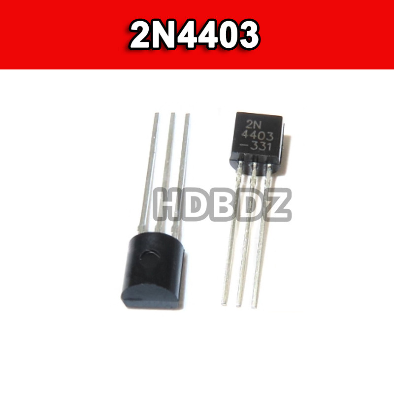 30~100PCS 2N4403  TO-92 4403 0.6A 40V พลังงานต่ํา NPN คริสตัล Triode IC