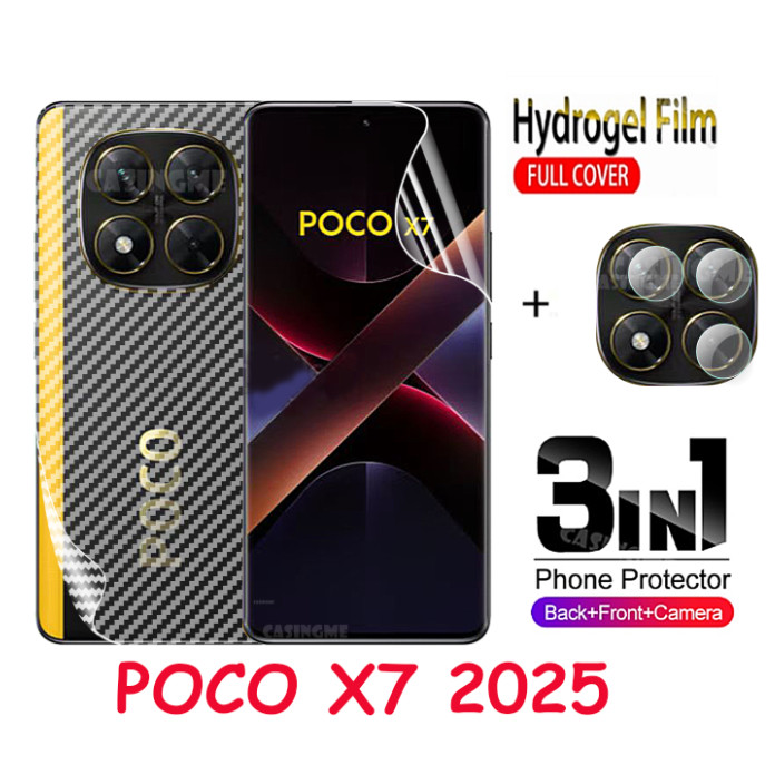 สําหรับ POCO X7 2025 Full Cover Hydrogel ฟิล์มสําหรับ POCO X7 X7Pro PocoX7 PocoX7Pro ProX7 7X X 7 Pr