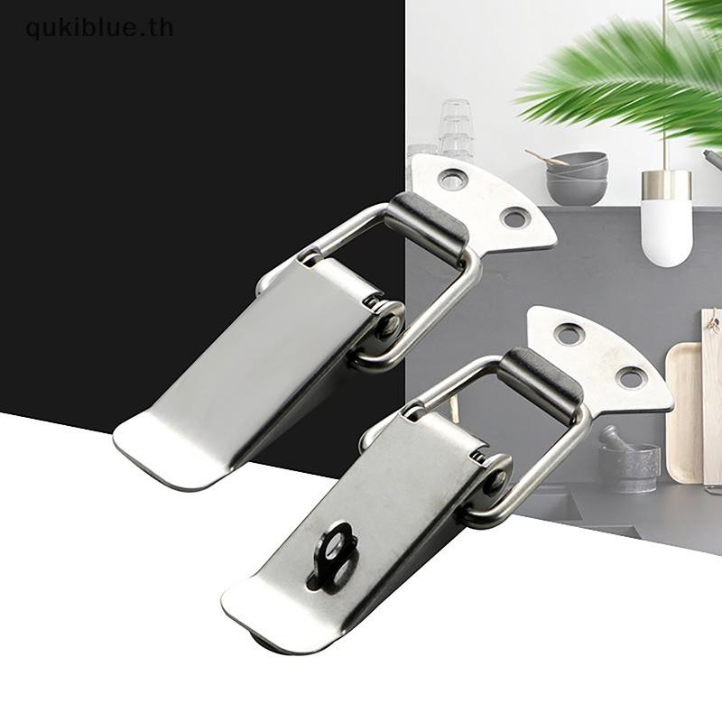 Qukiblue.th Load Draw Toggle Clamp Hasps Latch Catch Duck-mouth Buckle Hook กล่องไม้ Hasps Clamp โลหะฤดูใบไม้ผลิจับ Clasp TH