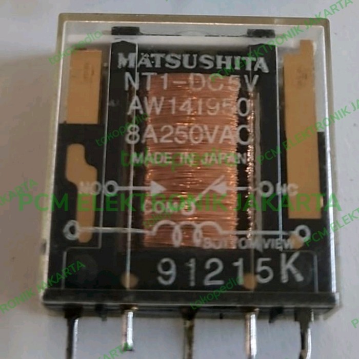 DC SB99 รีเลย์รีเลย์รีเลย์ matsushita เดิม nt1-5dc 5volt5 โวลต์ dc5v