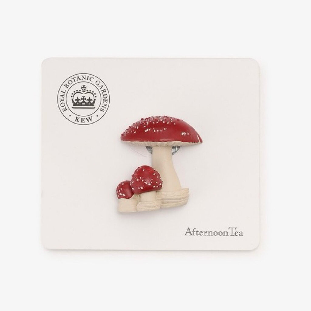 Kew Gardens x AfternoonTea / Mushroom Magnet / แม่เหล็กติดตู้เย็นรูปเห็ด แม่เหล็กทับกระดาษโน้ต