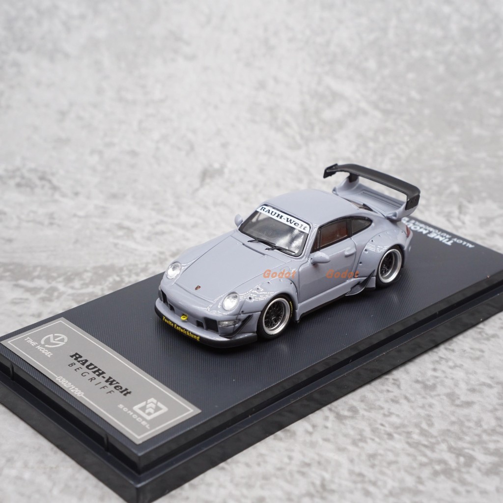 Clearing Stock tm 1: 64 Porsche RWB993 จําลองของเล่นเด็กรุ่นโลหะผสมเครื่องประดับรถ
