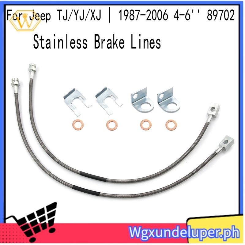 W เบรคเส้นสําหรับ Jeep TJ/YJ/XJ 1987-2006 4-6 นิ้ว 89702 อะไหล่อุปกรณ์เสริม