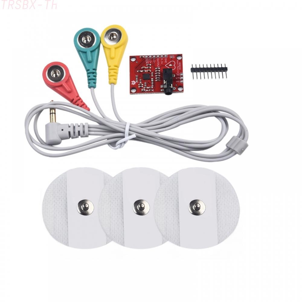 ⭐  BIG DISCOUNTS⭐ Ad8232 โมดูลเซ็นเซอร์ EMG สําหรับ Arduino ขนาดสะดวกเข้ากันได้กับ Breadboards[TRSBX