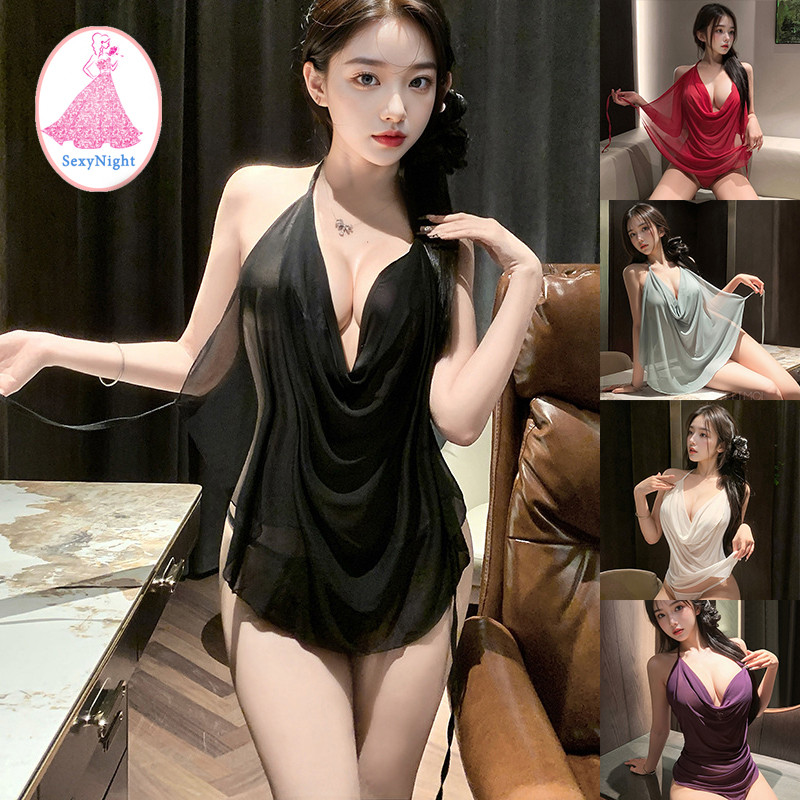 SexyNight 💞💞 ชุดนอนแซ่บๆ ชุดนอนยั่วๆ สิ่งล่อใจ ตาข่าย หลายสี ราคาถูก พร้อมส่งจากไทย