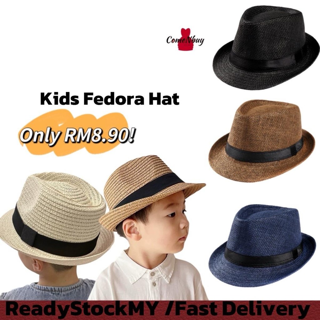 Kids Budak Boy Girl Hat Cap Summer Beach Straw Sun Hat Outdoor Beach Sunscreen Sun Parent-child Hat