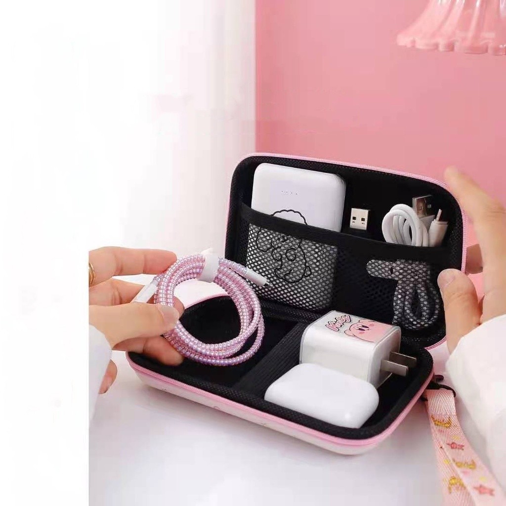 น่ารัก Cinnamoroll Ccd กระเป๋ากล้อง Hold-Proof Hard Shell การบีบอัด-Resistant การ์ดดิจิตอลขนาดเล็กกระเป๋าเก็บกล้องเหมาะสําหรับ Canon Sony กระเป๋าเครื่องสําอาง