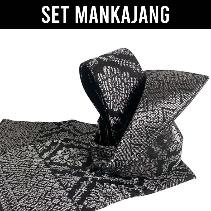 Set Tanjak Sampin Bengkong ชุดผู้ใหญ่แบบดั้งเดิม Sampin Tanjak พิเศษ