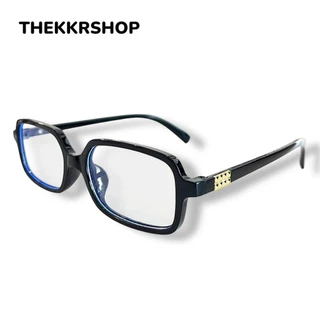 Glasses แว่นตากรองแสงสีฟ้า KS5612 ทรงสี่เหลี่ยมผืนผ้า ใส่ได้ทุกโอกาส มีบริการเก็บปลายทาง
