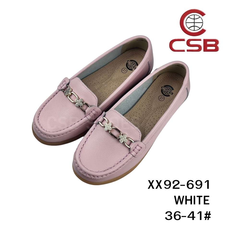 CSB รุ่น XX92-691 รองเท้าแฟชั่นผู้หญิง  ด้านหน้าติดอะไหล่เงินตกแต่งด้วยคริสตัส ราคา ถูกที่สุด ดีลบีเคเค แกลเลอรีภาพที่ 3