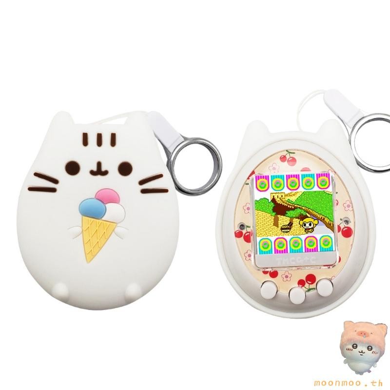 Moon สําหรับ Tamagotchi On 4U+ PS สําหรับ mx iD L และ Meets ซิลิโคนสําหรับเคสเดินทางสําหรับ Cas