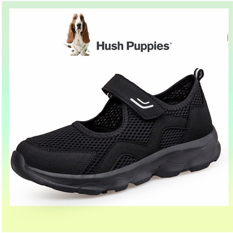 HUSH PUPPIES Hush Puppys รองเท้าผู้หญิงรองเท้าแบนผู้หญิงเกาหลี Hush Puppy รองเท้าผู้หญิงกีฬารองเท้าผ