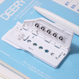 เครื่องเจาะรู 5 รูแบบพกพาขนาดเล็กบางเฉียบสําหรับกระดาษ A4 A5…