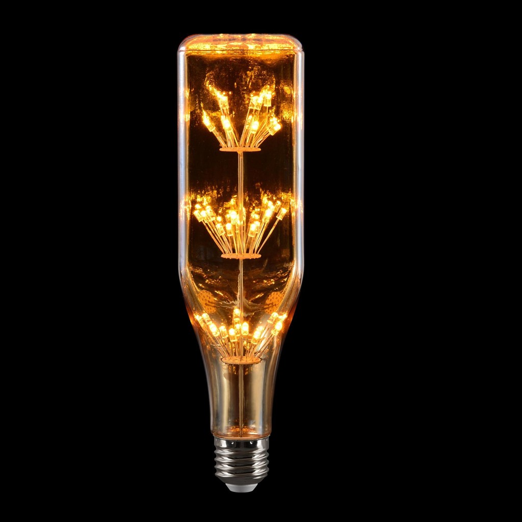 Gypsophila Bulb Edison LED Bulb Screw Warm Yellow Creative Special-Shaped Retro Household Decorative