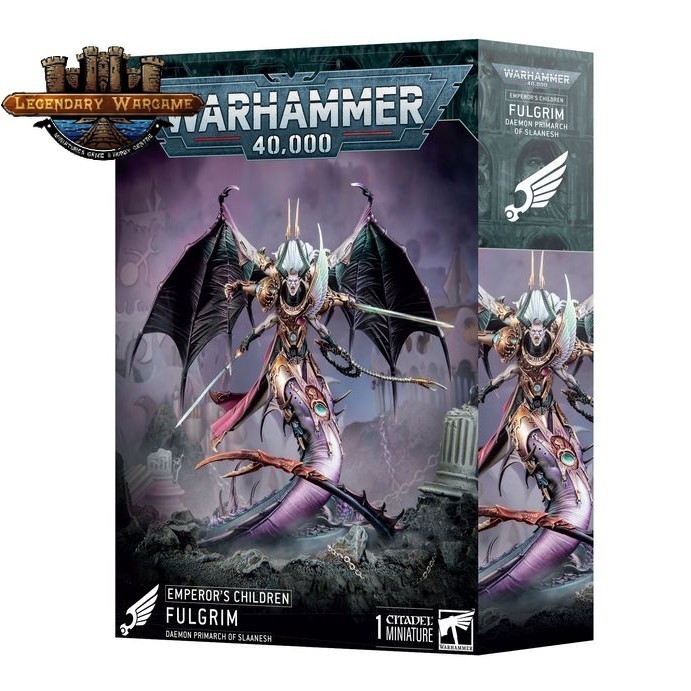 (GWพร้อมส่ง) WARHAMMER 40K: EMPERORS CHILDREN: FULGRIM โมเดลวอร์แฮมเมอร์