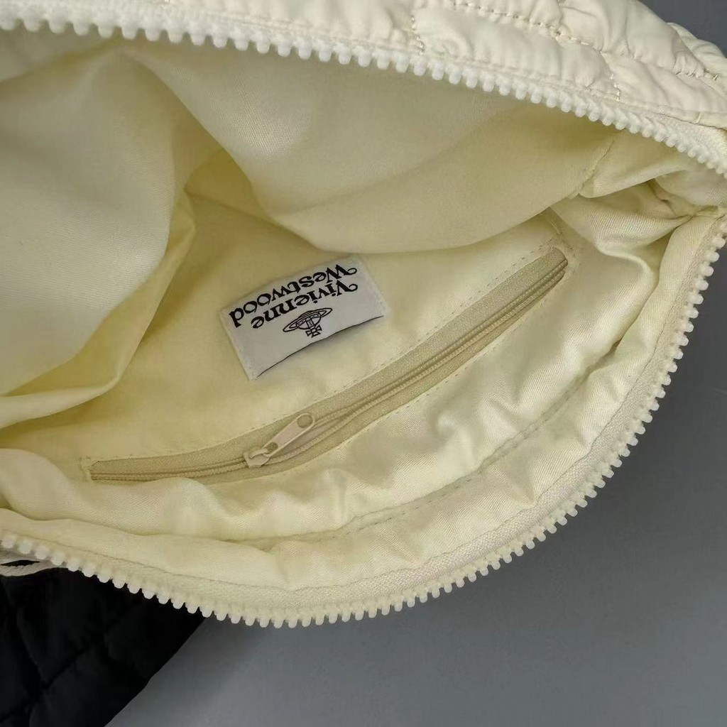 Vivienne Westwood Cloud กระเป๋าถือสไตล์ใหม่แฟชั่นลําลองใต้วงแขนกระเป๋า