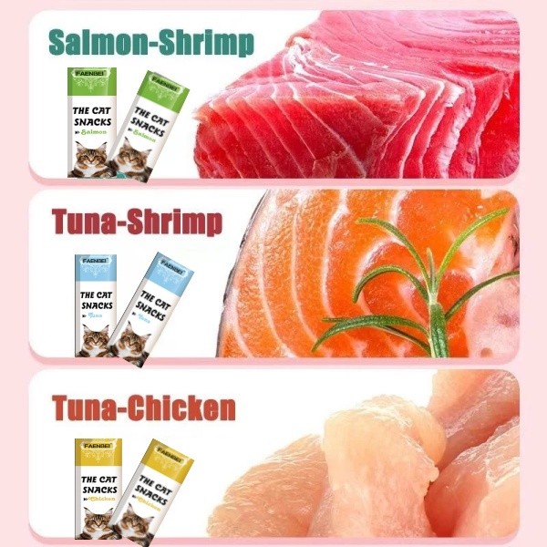 ขนมแมวเลีย โซเดียมต่ำ (แพ็ค 60 ชิ้น) ขนมแมว 15 กรัม - รูปที่ 2