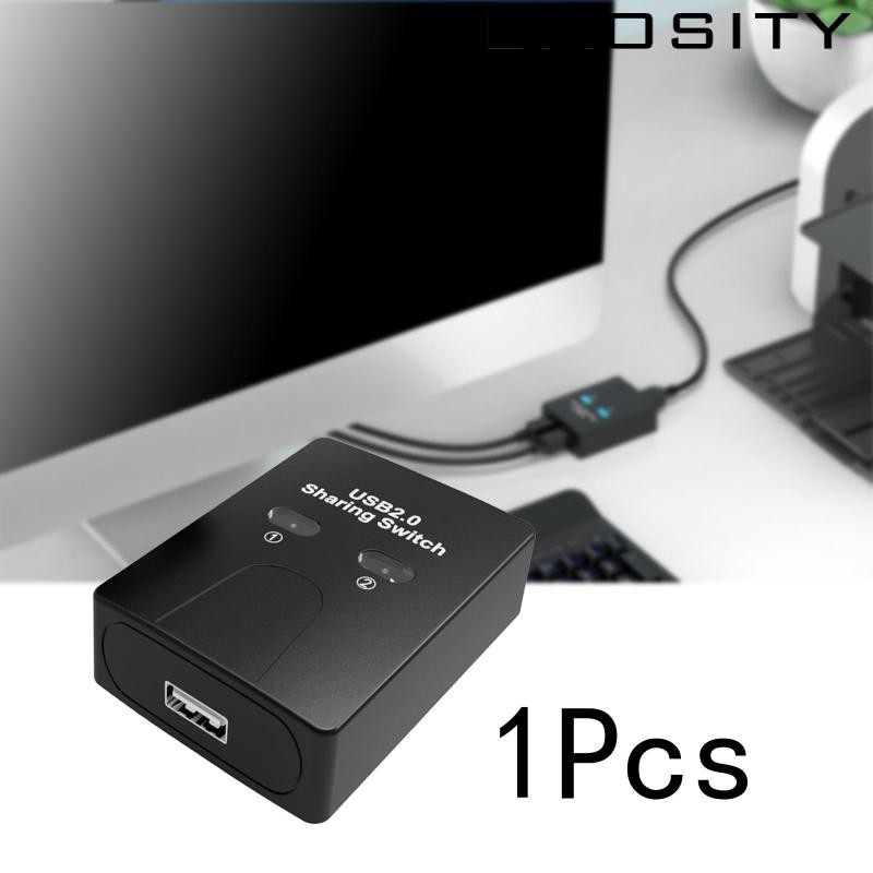 [Baosity] Printer Sharing Switch Selector 2 in 1 Share 2 คอมพิวเตอร์พร้อมสวิตช์ปุ่ม Plug and Play Switcher สําหรับคีย์บอร์ดพีซี ราคา ถูกที่สุด ดีลบีเคเค แกลเลอรีภาพที่ 9