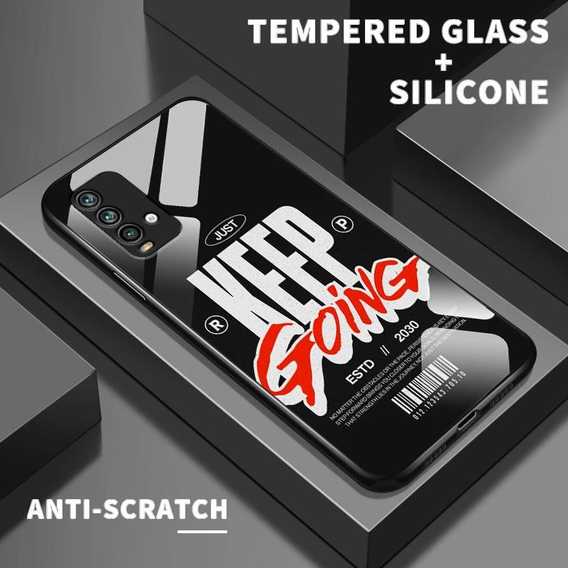 เหมาะสำหรับ Redmi Note 9 4G Pro Max 9S 10 5G Lite 11 8 กรณีโทรศัพท์ป้องกันการตกเคส Simple Fashions E