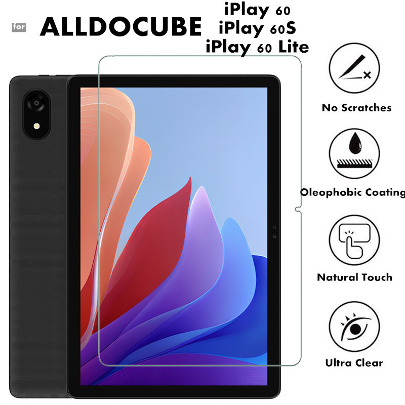 สําหรับ ALLDOCUBE iPlay 60S 10.1 นิ้ว iPlay60 Pro 11 แท็บเล็ตกระจกนิรภัยป้องกันรอยขีดข่วนป้องกันหน้า