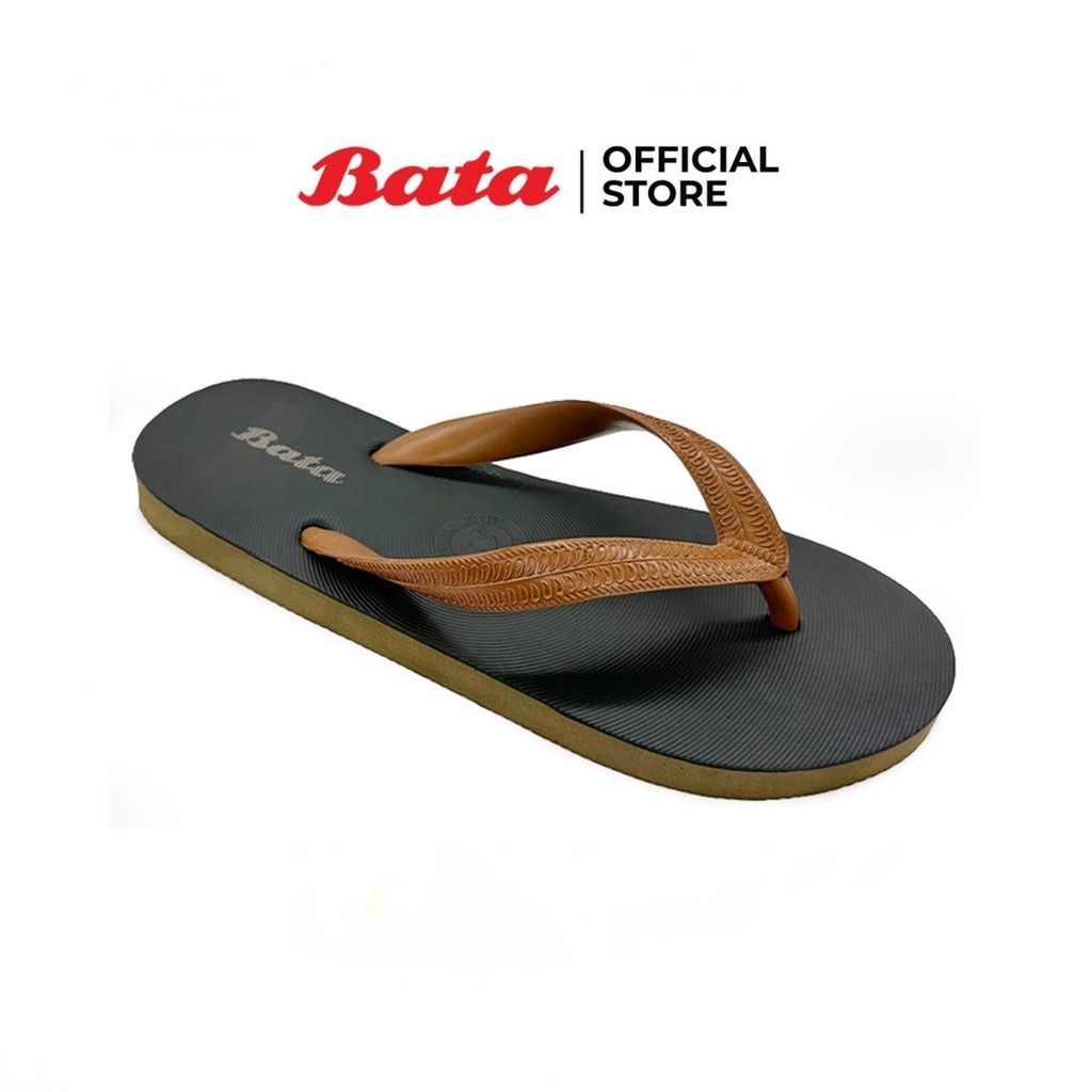 Bata บาจา รองเท้าแตะหูหนีบใส่ได้ทั้งผู้หญิงและผู้ชาย Unisex น้ำหนักเบาไม่ลื่น สีน้ำตาล รหัส 8724757