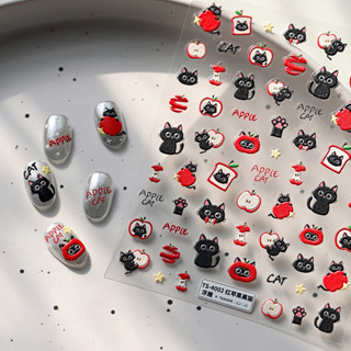 นิวเทคโนโลยี TENSOR สติ๊กเกอร์ 3D โปร่งใสบาง TS4002 แอปเปิ้ล…