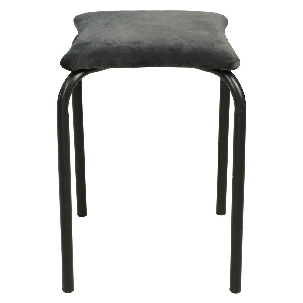 STOOL FURDINI PURIN SC25020F VELVET GRAY เก้าอี้ FURDINI PURIN SC25020F สีเทา เก้าอี้อเนกประสงค์ เฟอ