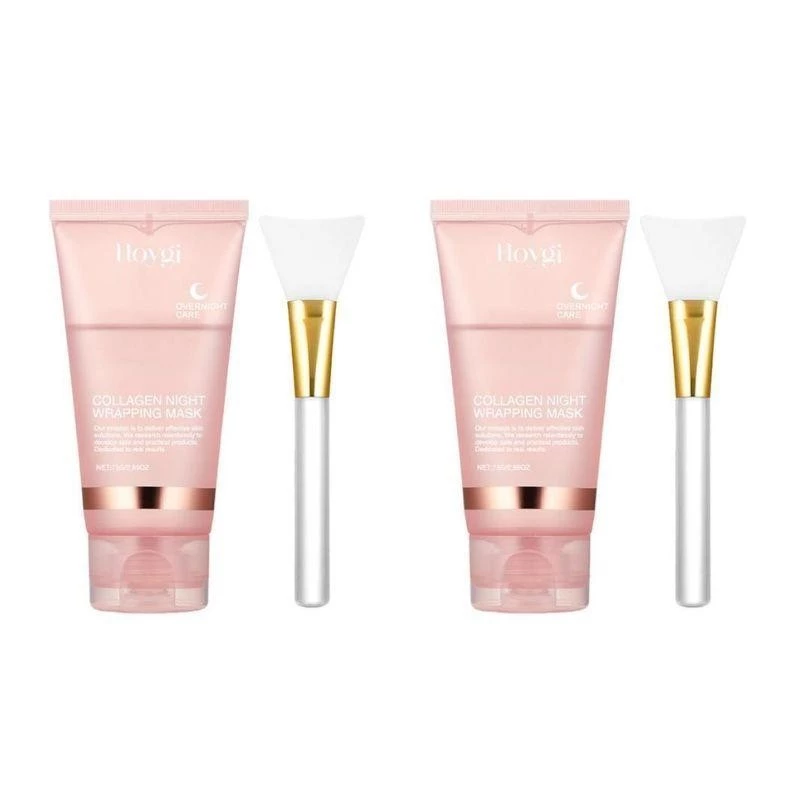 ซื้อ 1 แถม 1 HOYGI  มาส์กหน้าแตกคอลลาเจน 75g  ผิวกระชับ ให้ความชุ่มชื้น ไฮเดรต สดใสขึ้น สกินแคร์ skincare thumbnail 9