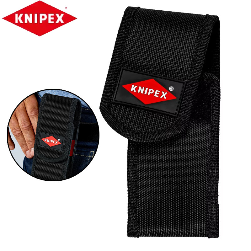 KNIPEX 001972ที่ เข็มขัดกระเป๋าความยาว 150 มม. เข็มขัดกระเป๋าเครื่องมือสําหรับสองคีมที่ว่างเปล่า