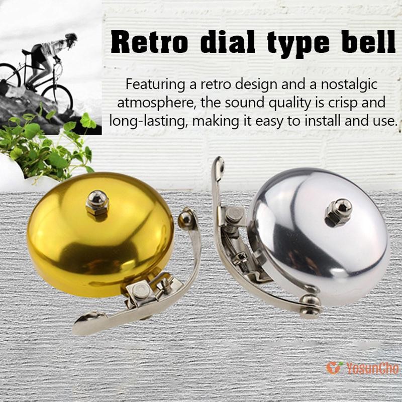 Yosun Choker จักรยาน Retro Bell.Dial อลูมิเนียม สีเงิน สีทอง สีน้ำตาล จักรยาน Bell ใหม่