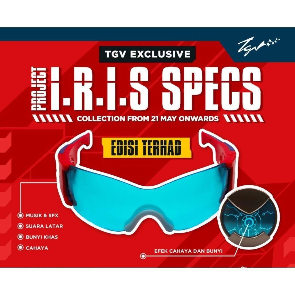 Limited Edition Ejen Ali Ali Alicia IRIS Spec TGV Exclusive 2025