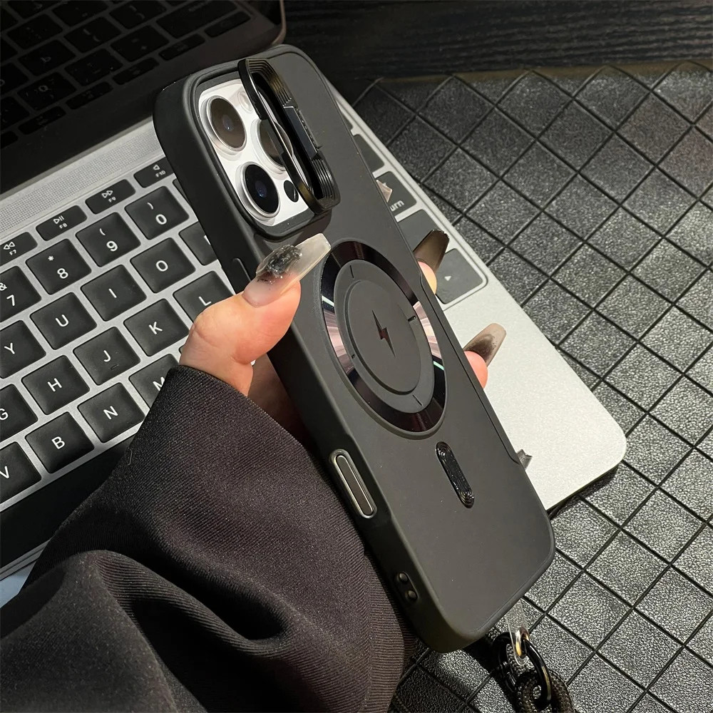 ไร้สายชาร์จกันกระแทกวางป้องกันปกหลัง for iPhone 17 Air 16 รูปที่ 8